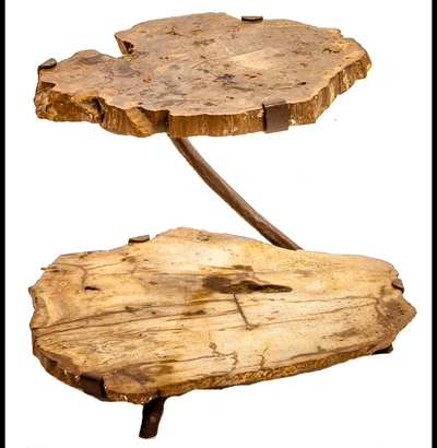 PW-105 Petrified Wood 2-Tier Server